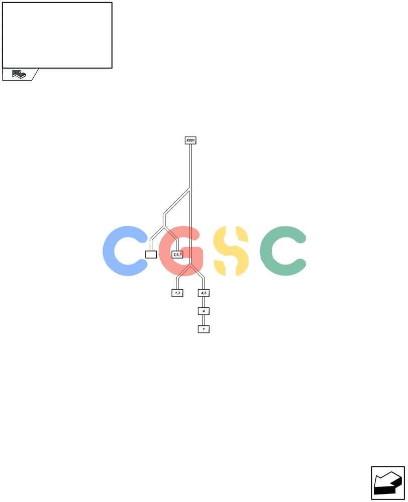 凯斯零件查询(LBX432S) - BIG RECTANGULAR BALER (3/03-12/08) (06.75[01]) - CABLE HARNESS : 84437435 Case Agriculture