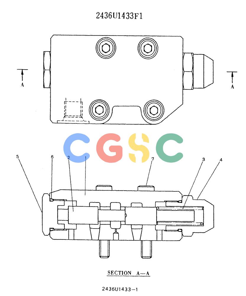 神钢零件查询(K907LC) - MARK II EXCAVATOR BTW YQU0001 - YQU0400 (1/87-12/03) (11-018) - VALVE ASSY, PILOT Kobelco