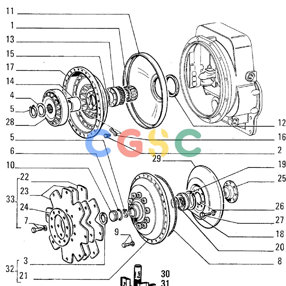 纽荷兰零件查询(FL5B) - CRAWLER LOADER (B2.01/1[005]) - TRANSMISSION New Holland Constructuion