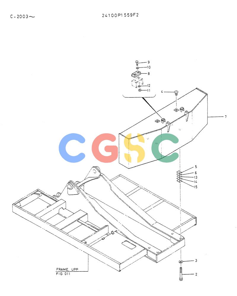 神钢零件查询(K912A) - EXCAVATOR BTW LC-2003 - LC-2016 (1/85-12/03) (01-003) - COUNTER WEIGHT ASSY (FOR EXPORT) Kobelco