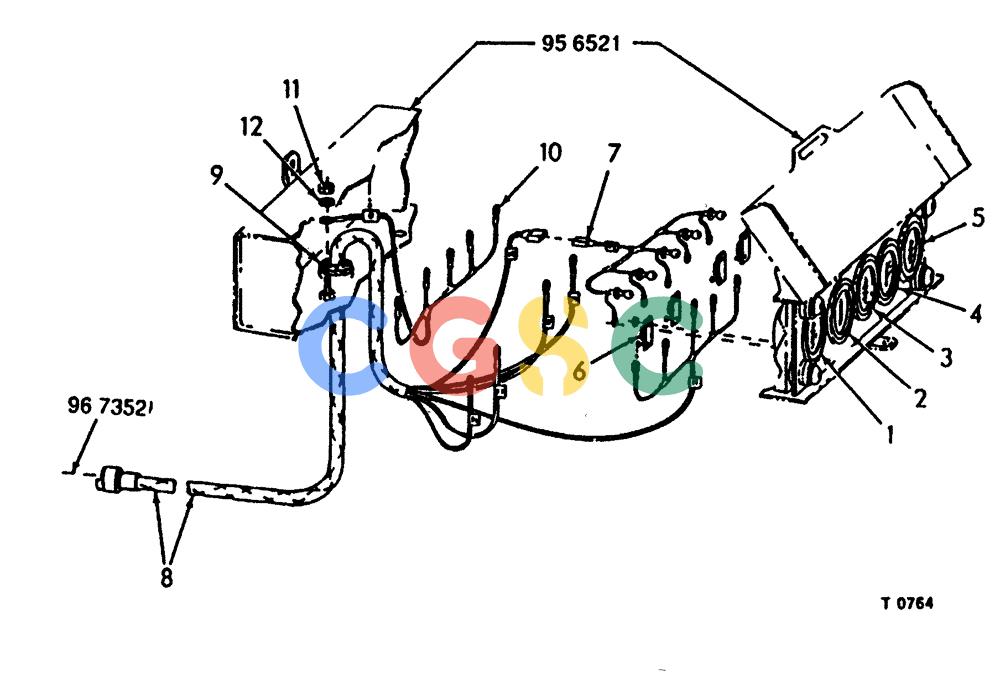 纽荷兰零件查询(FD14E) - CRAWLER DOZER (96.7351[001]) - INSTRUMENT PANEL GAUGES & WIRING New Holland Constructuion