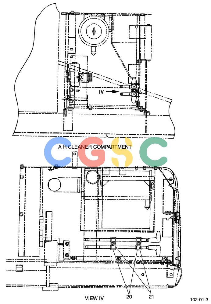 神钢零件查询(ED190LC-6E) - BLADE RUNNER EXCAVATOR/DOZER BTW YL03U0136 - YL03U0292 (1/05-12/06) (01-027[03]) - OPERATOR'S CONTROL Kobelco