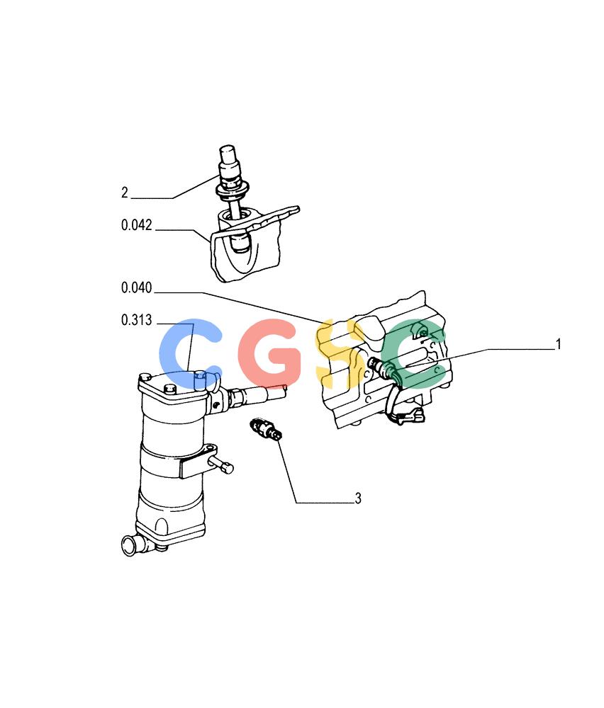 纽荷兰零件查询(FL175) - CRAWLER LOADER (N.A. VERSION) (6/92-) (6.712[02]) - ELECTRIC COMPONENTS New Holland Constructuion