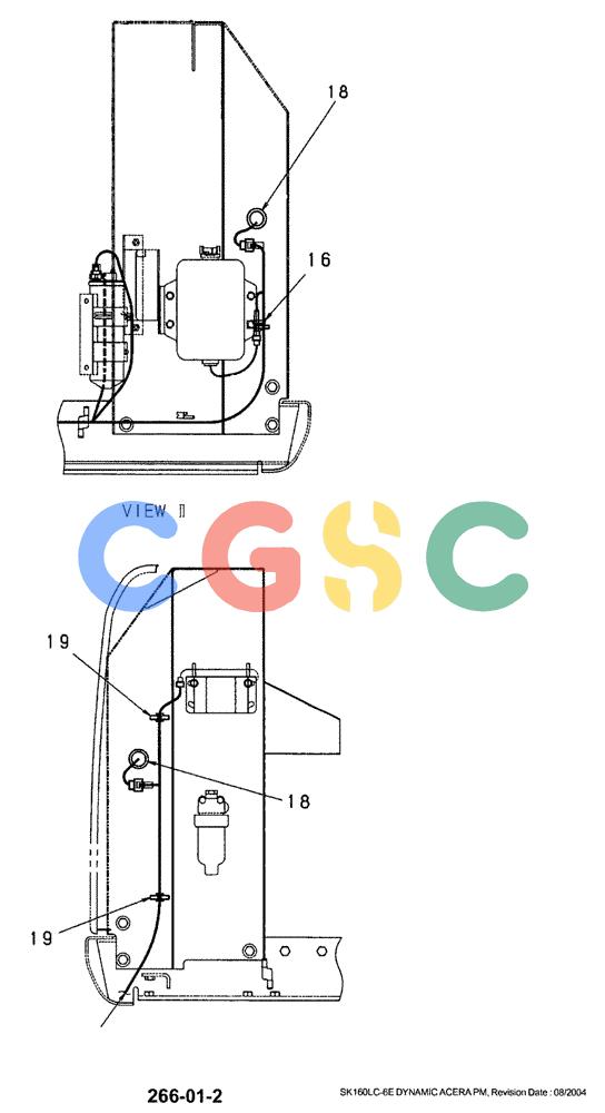 神钢零件查询(SK160LC-6E) - DYNAMIC ACERA EXCAVATOR 08/2004 ASN YM03U0523 (8/04-12/07) (01-065[02]) - HARNESS ASSY, UPPER FRAME (STD) Kobelco