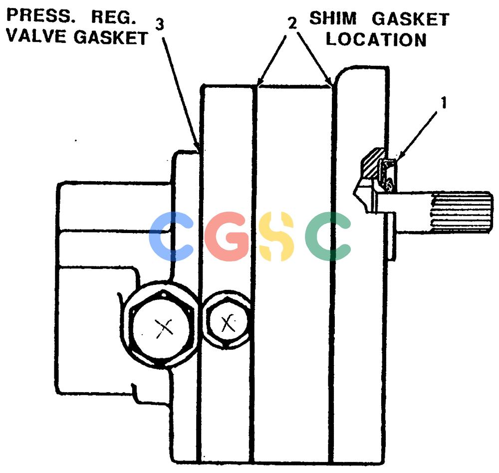 纽荷兰零件查询(65B) - MOTORGRADERS (B1.05[001B]) - PUMP ASSEMBLY (TORQUE CONVERTER CHARGING) New Holland Constructuion