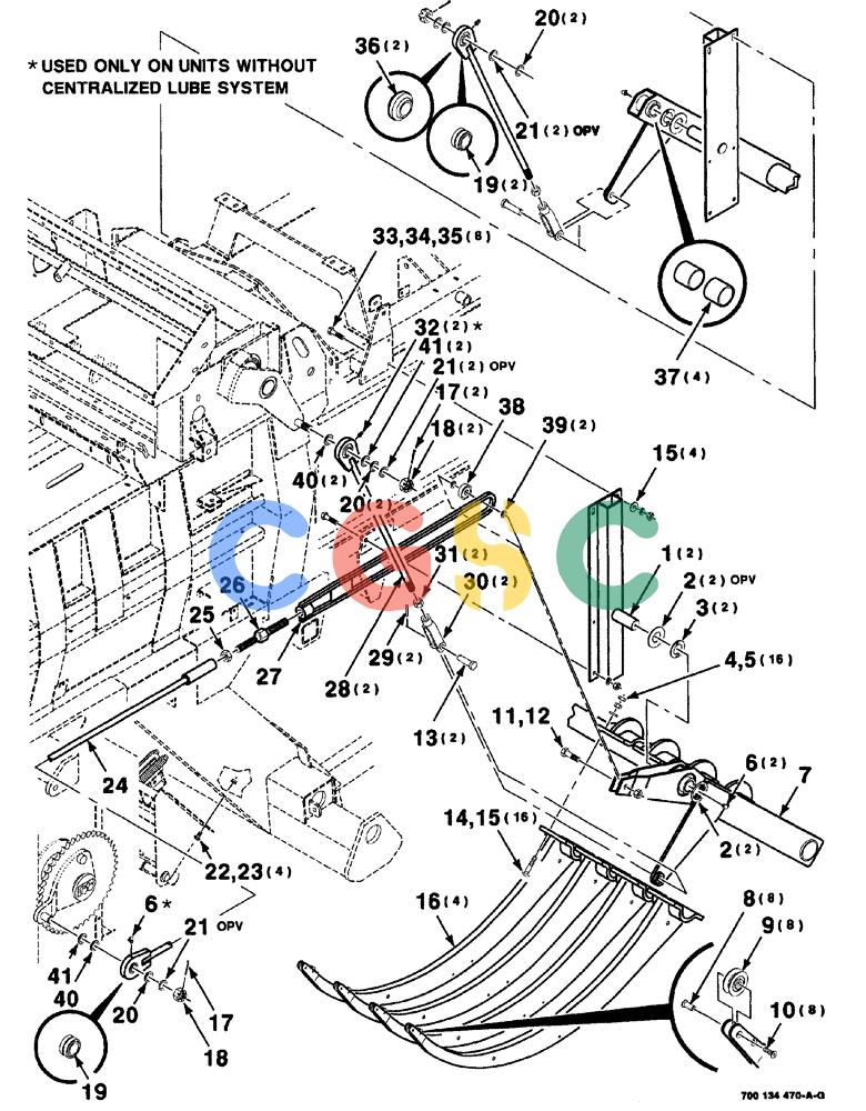 凯斯零件查询(8575) - CASE IH MID-SIZE RECTANGULAR BALER (NORTH AMERICA) (1/95-12/00) (02-038) - NEEDLE ASSEMBLY, S.N. CFH0113001 THRU CFH0163128 Case Agriculture
