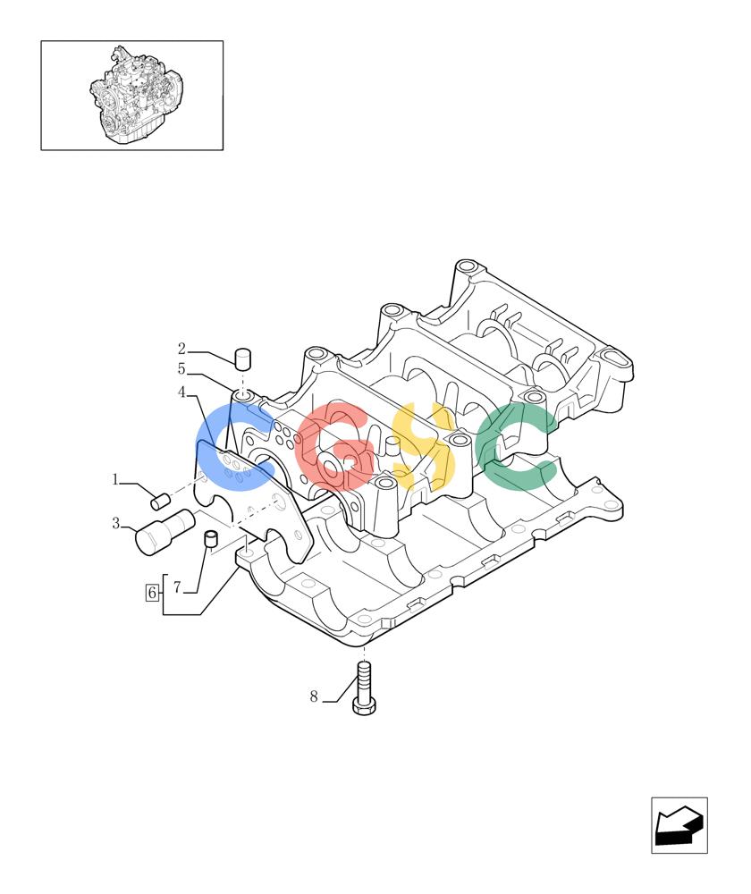 神钢零件查询(F4GE9484A J602) - ENGINE 504209732 - 87527545 (1/07-12/10) (0.10.5[02]) - DYNAMIC BALANCER, GEARS & SHAFTS (504121142) Kobelco