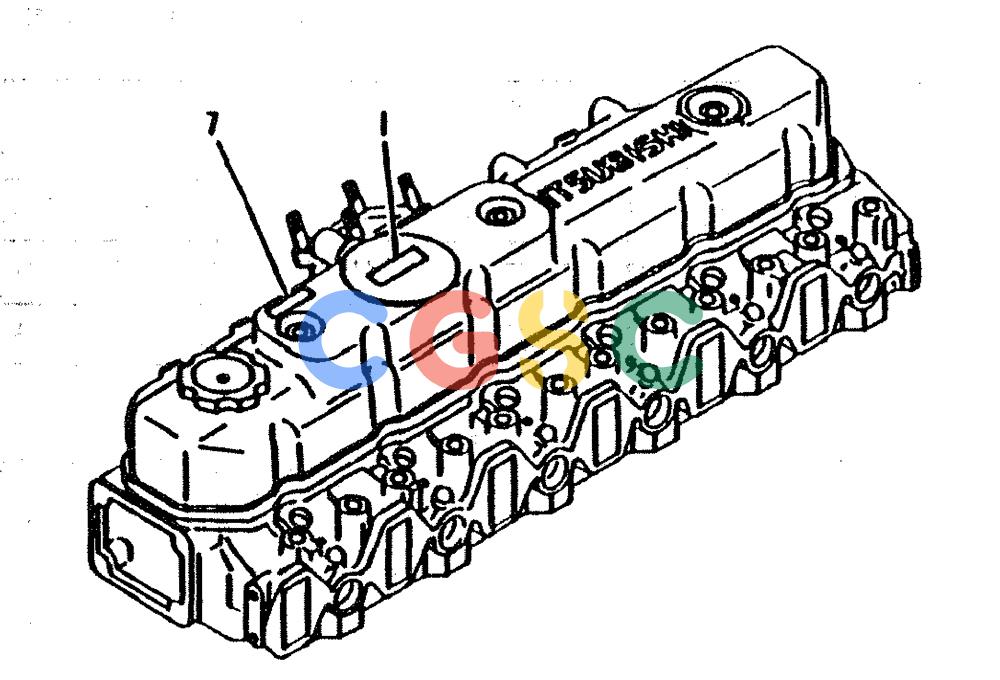 神钢零件查询(6D31-T) - MITSUBISHI DIESEL ENGINE - MD200BLC EXCAVATORS (1/06-12/06) (06-001) - NAME PLATE Kobelco