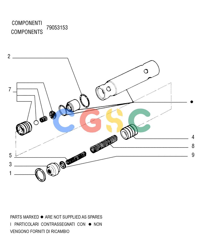 纽荷兰零件查询(FD175) - CRAWLER DOZER (N.A. VERSION)(S/N 061640 & AFTER) (1/93-) (1.211[09]) - TRANSMISSION - TRIMMER VALVE New Holland Constructuion
