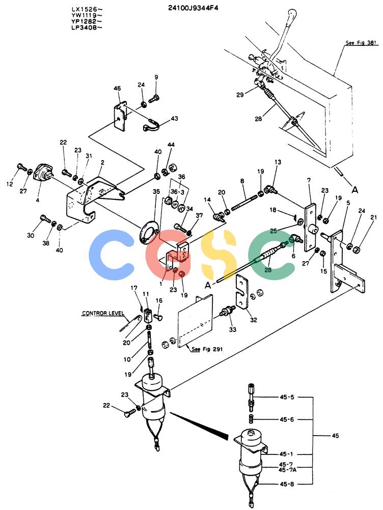 神钢零件查询(K904L) - MARK II EXCAVATOR ASN LX1526 (1/88-12/03) (05-009) - CONTROL ASSY, ENGINE Kobelco