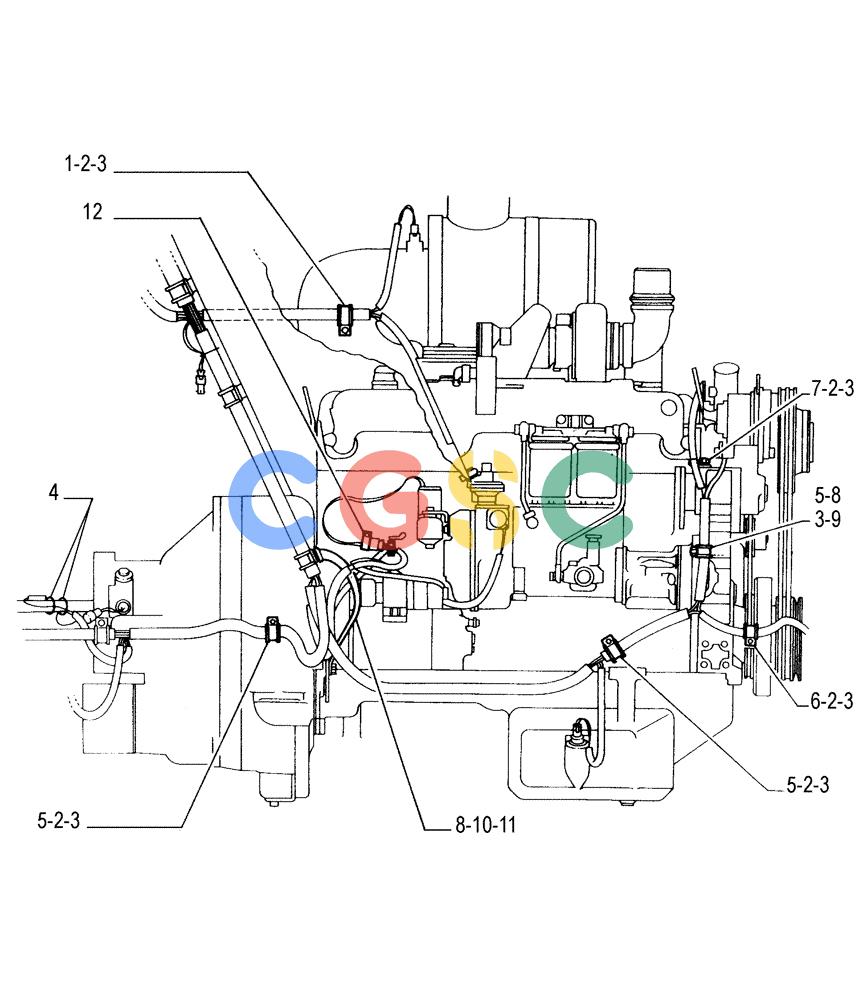 纽荷兰零件查询(FL175) - CRAWLER LOADER (N.A. VERSION) (6/92-) (6.711[03]) - ELECTRIC WIRING New Holland Constructuion