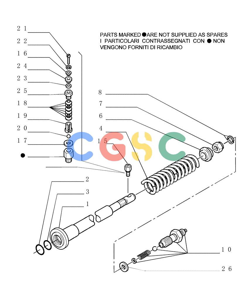 纽荷兰零件查询(DC180PS) - CRAWLER DOZER (11/00-) (2.346[04]) - TRACK IDLER - CYLINDER New Holland Constructuion