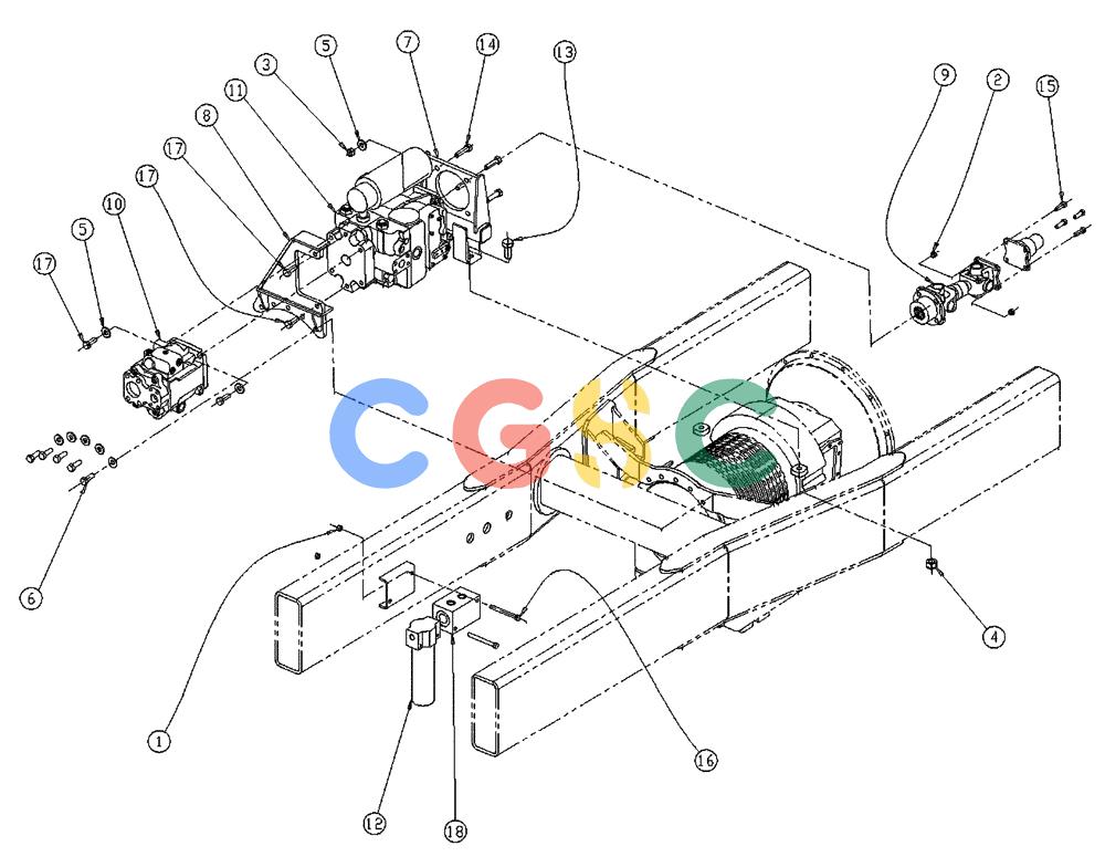 凯斯零件查询(437) - FLEX-AIR APPLICATOR (5/98-2/99) (06-011) - PUMP GROUP, FLEX, 4375, MID Case Agriculture