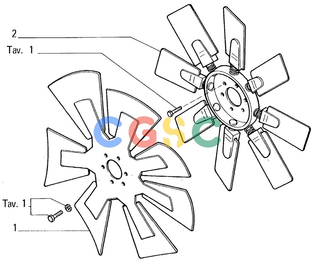 纽荷兰零件查询(FL14E) - CRAWLER LOADER (A4.09[002]) - FAN AND FAN DRIVE New Holland Constructuion