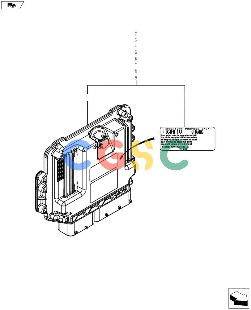 神钢零件查询(ED150-2) - BLADE RUNNER EXCAVATOR/DOZER ASN LH01-01001 (1/09-12/12) (08-035[00]) - ENGINE CONTROL (STOP) Kobelco