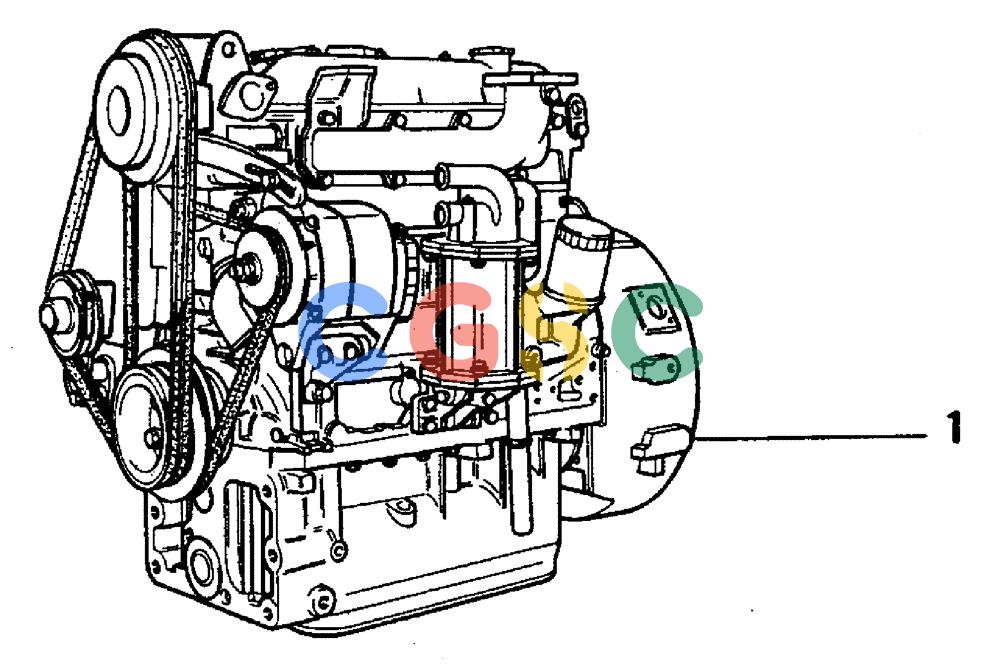纽荷兰零件查询(FL5B) - CRAWLER LOADER (A0.00[001]) - ENGINE New Holland Constructuion