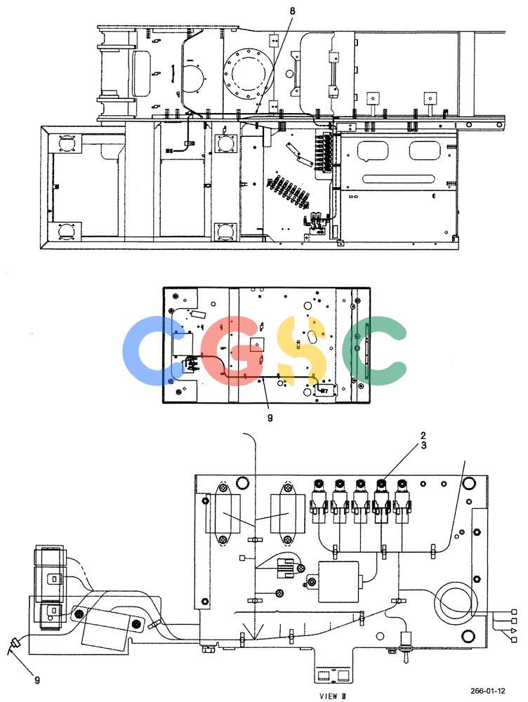 神钢零件查询(ED190LC-6E) - BLADE RUNNER EXCAVATOR/DOZER BTW YL03U0136 - YL03U0292 (1/05-12/06) (01-077[02]) - HARNESS ASSEMBLY (HAND CONTROL) Kobelco