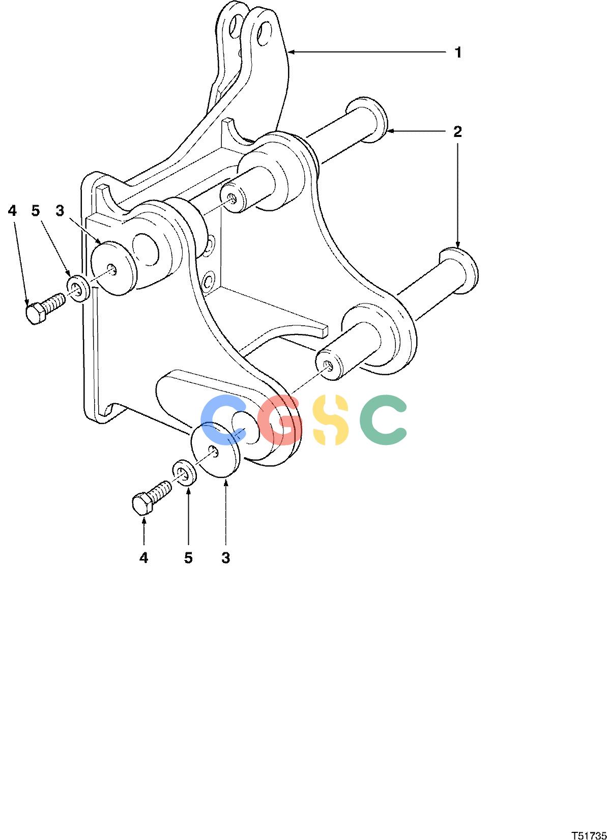 约翰迪尔零件查询S586 - ATTACHMENTS BOOM ADAPTER MD3200 ( 980812 - ) 4542-073/10 [4542-073/10]EPC John Deere online