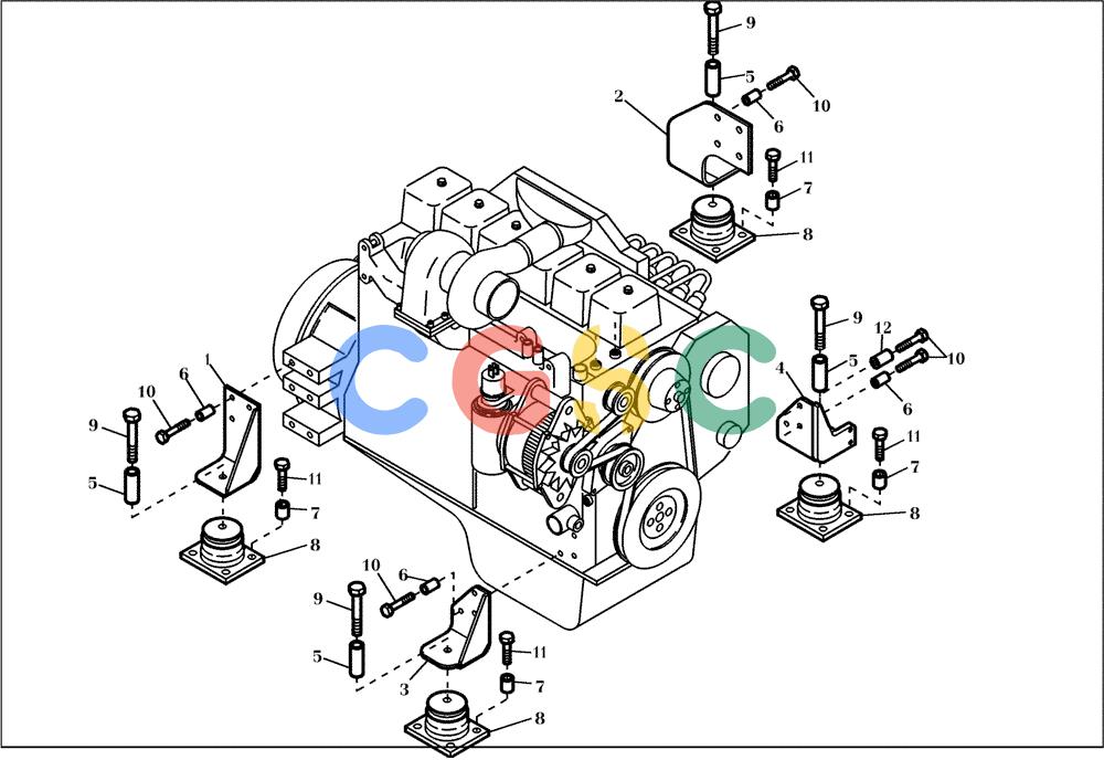 纽荷兰零件查询(EC240) - CRAWLER EXCAVATOR (5/00-) (13.020[001]) - BEARING MOTOR (S/N 724002-UP) New Holland Constructuion