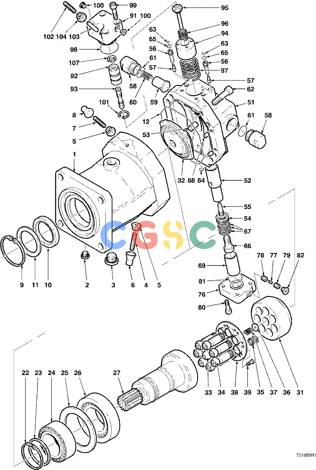 约翰迪尔零件查询S586 - ATTACHMENTS MOTOR DISC SAW MD3200 ( 981206 - ) 2250-034/10 [2250-034/10]EPC John Deere online