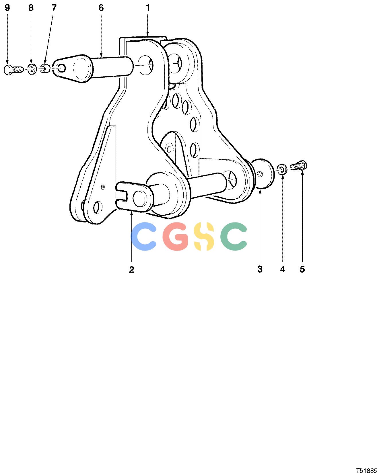 约翰迪尔零件查询S546 - ATTACHMENTS BOOM ADAPTER T400 ( 980001 - ) 4542-088/10 [4542-088/10]EPC John Deere online