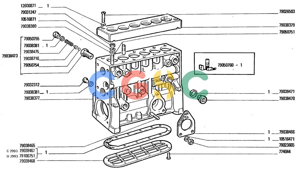纽荷兰零件查询(FD20) - CRAWLER DOZER (A2.27[001]) - INJECTION PUMP New Holland Constructuion