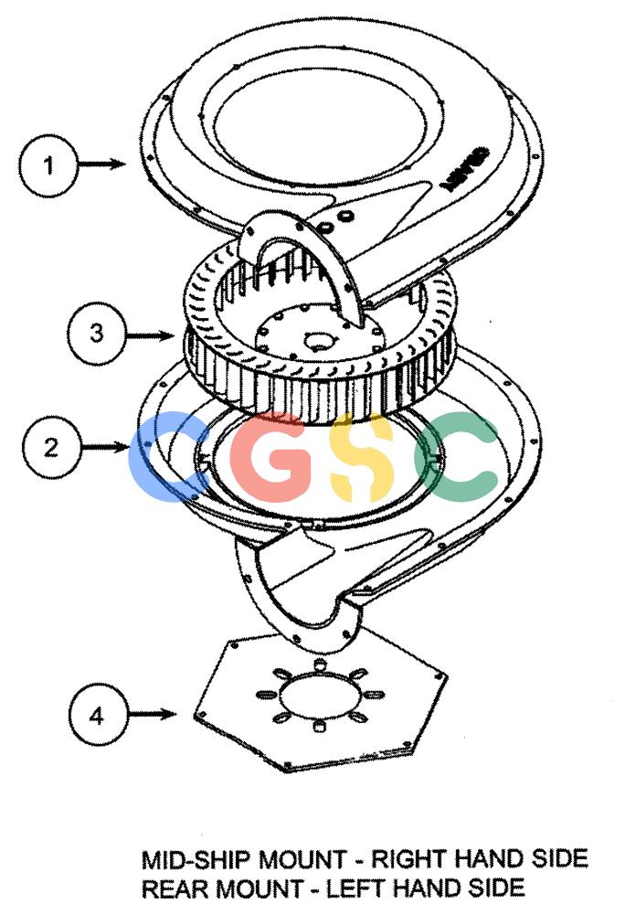 凯斯零件查询(FLEX-AIR) - APPLICATOR (1995-1997) (2/95-2/97) (01-003) - FAN, HP, 6 INCH, CCW Case Agriculture