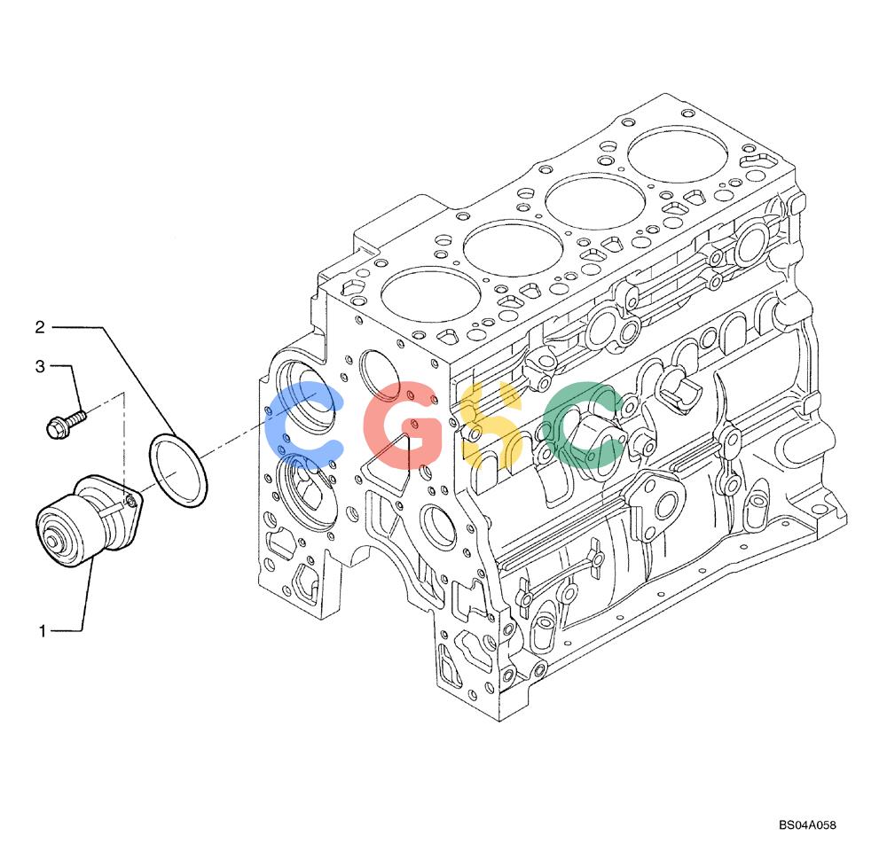 神钢零件查询(SK170-8) - ACERA MARK III EXCAVATOR - TIER 3 (NA) ASN YM04-U1601 - (5/07-12/12) (09-29[00]) - WATER PUMP (101230620001) Kobelco