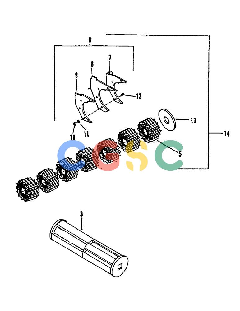 凯斯零件查询(2400) - CONCORD AIR SYSTEM (1/96-12/99) (E52) - METERING ROLL ASSEMBLIES, DISCONTINUED Case Agriculture