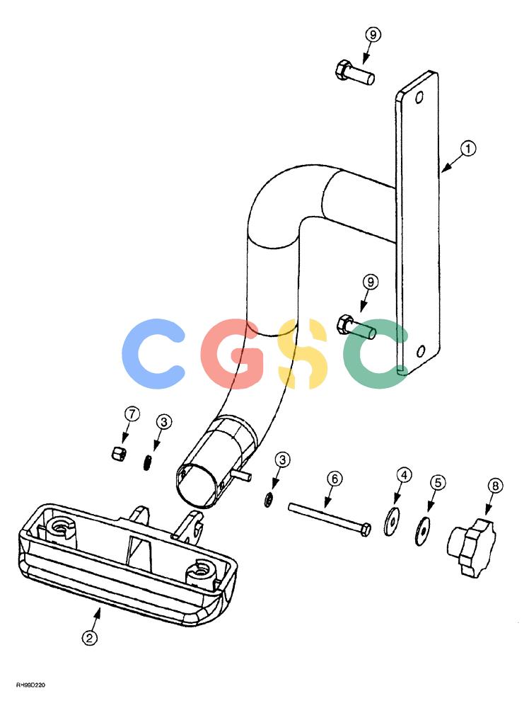 凯斯零件查询(AFS) - CONCORD AIR SYSTEMS (1/00-12/00) (03-06) - CDU / ECDU MOUNTING Case Agriculture