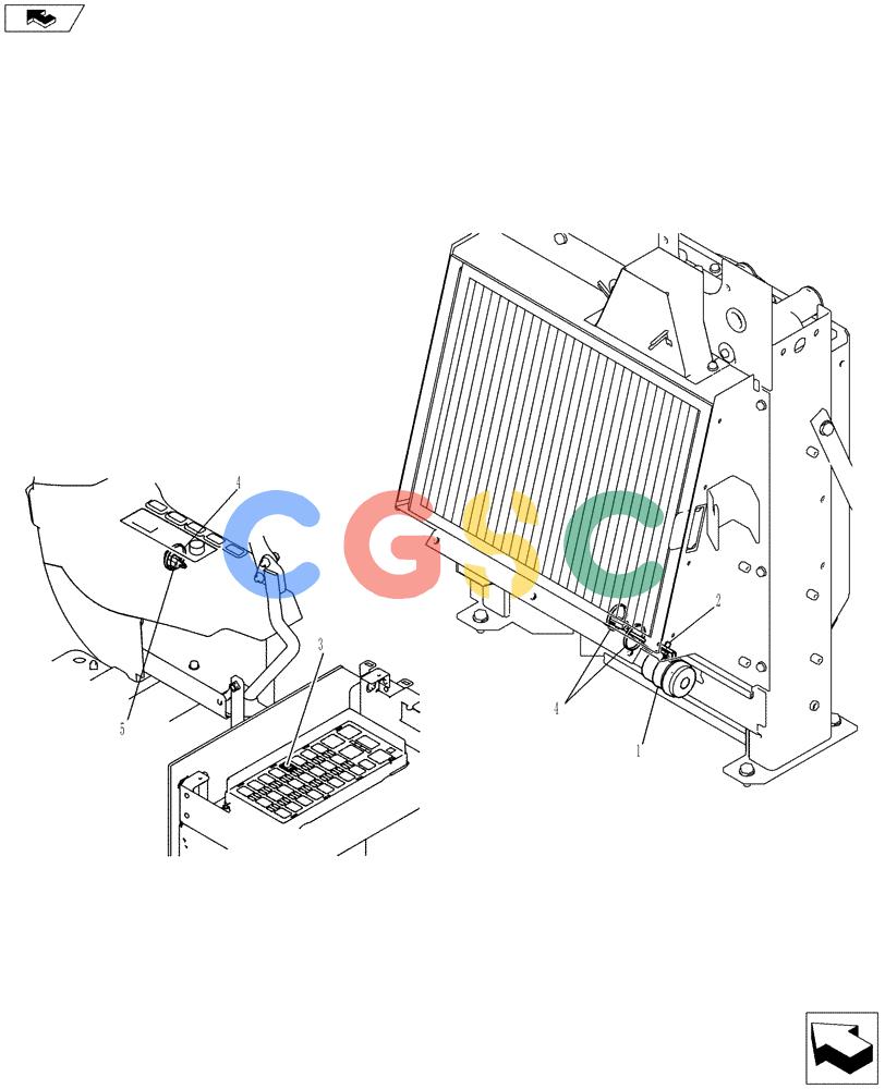 纽荷兰零件查询(E80BMSR) - COMPACT CRAWLER EXCAVATOR ASN LF06-04501 (NBTA18037) (01-088[00]) - ALARM ASSEMBLY New Holland Constructuion