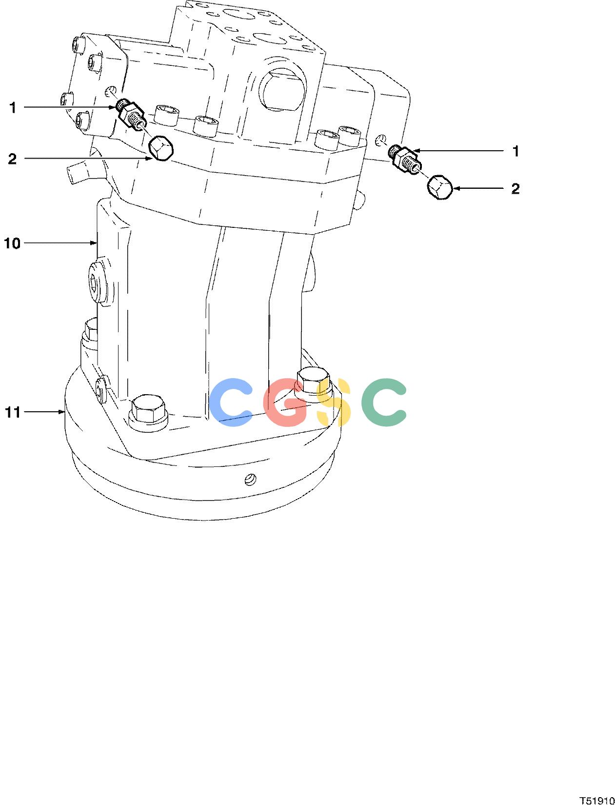 约翰迪尔零件查询S547 - ATTACHMENTS HYDRAULIC SYSTEM FELLING HEAD ALL OTHERS ( 980001 - ) 2000-471/10 [2000-471/10]EPC John Deere online