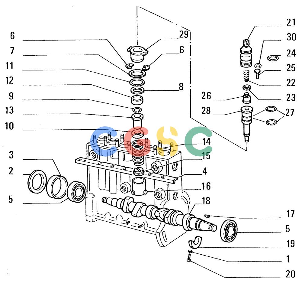 纽荷兰零件查询(FL14E) - CRAWLER LOADER (A2.27[002]) - INJECTION PUMP New Holland Constructuion