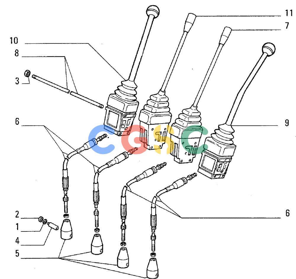 纽荷兰零件查询(FL5B) - CRAWLER LOADER (E3.02/2[006]) - HYDRAULIC SYSTEM New Holland Constructuion
