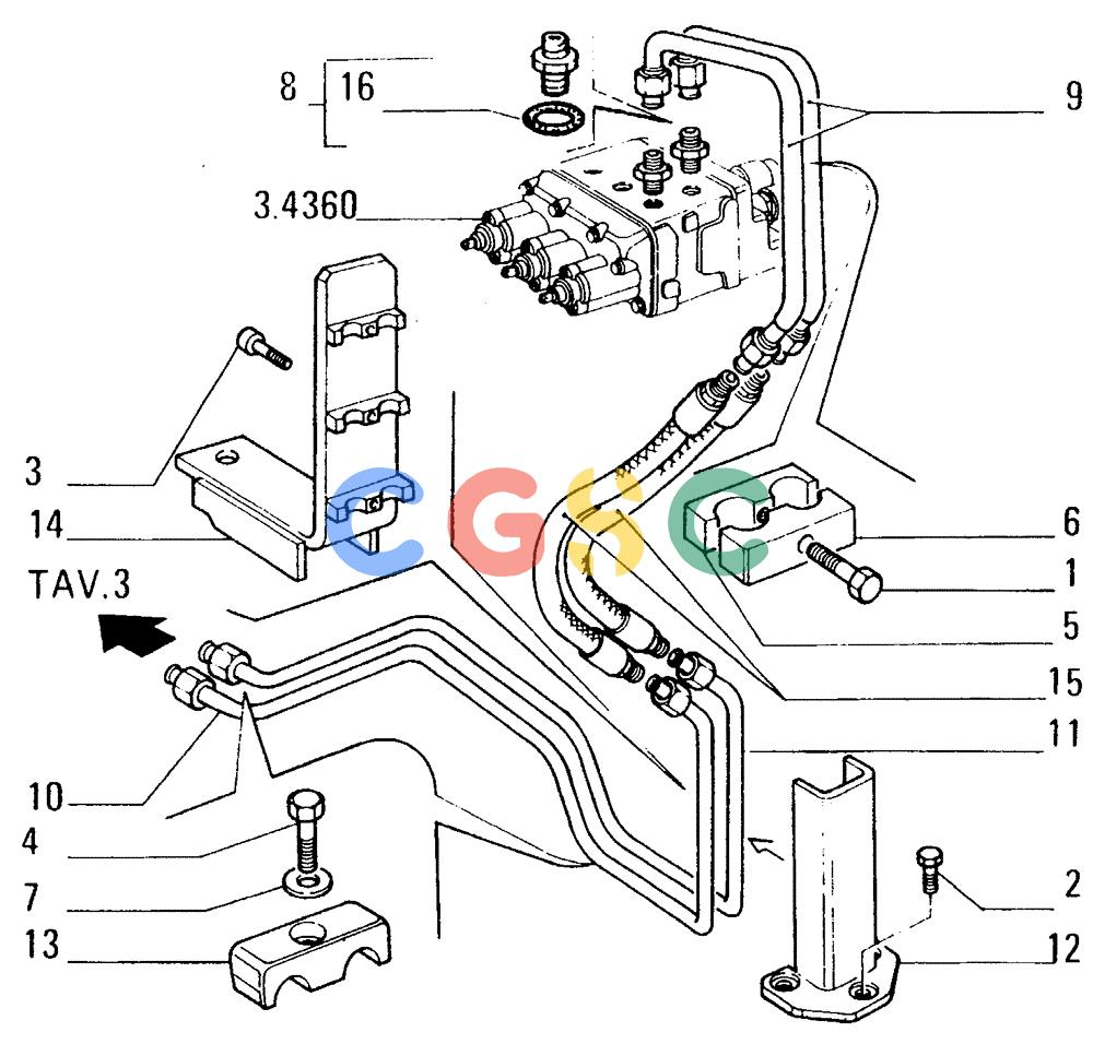纽荷兰零件查询(FD14E) - CRAWLER DOZER (93.4700[001]) - TILT CYLINDER-FRONT IMPLEMENT (Jun 1 2009 11:04AM) New Holland Constructuion