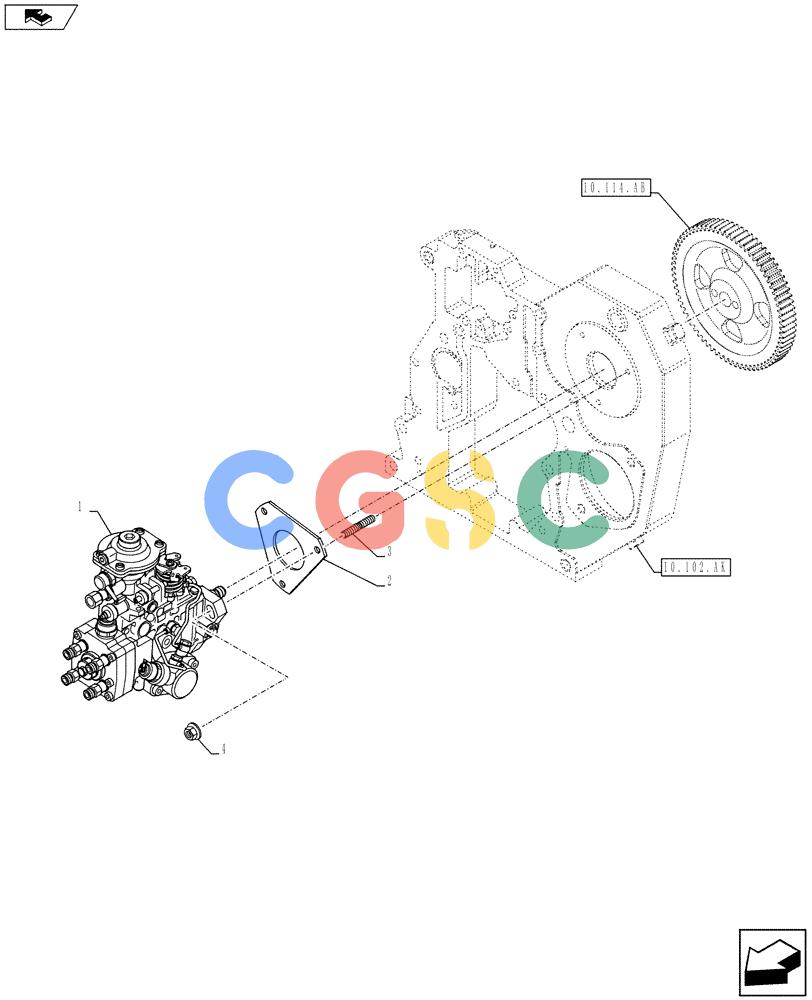 神钢零件查询(F4GE9684E J610) - ENGINE - 5801590403 - YN02P00117F1 (1/13-) (10.218.AQ) - FUEL INJECTION PUMP Kobelco
