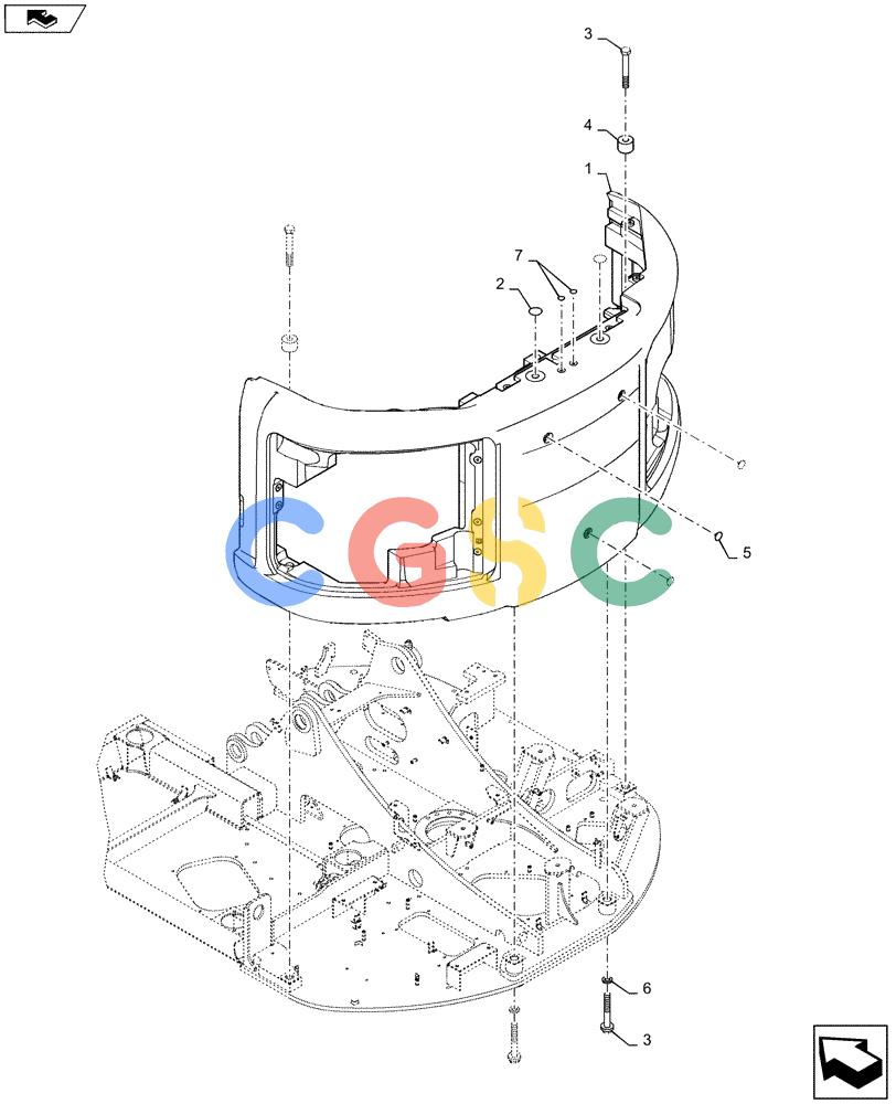 神钢零件查询(ED160 BLADE) - HYDRAULIC EXCAVATOR - ASN LH02-01501 (9/12-12/13) (39.140.AM[01]) - COUNTERWEIGHT (1800 KG) Kobelco