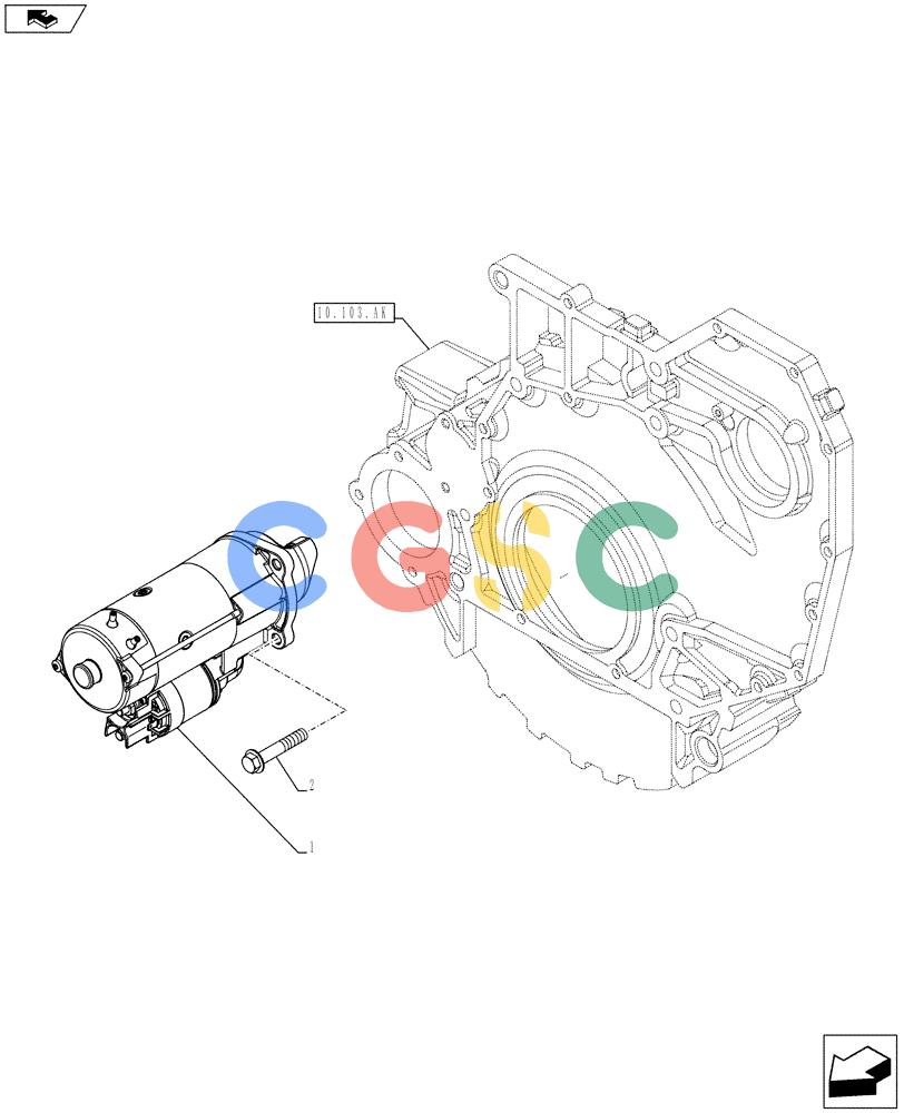 神钢零件查询(F4GE9684E J610) - ENGINE - 5801590403 - YN02P00117F1 (1/13-) (55.201.AE) - STARTER MOTOR Kobelco