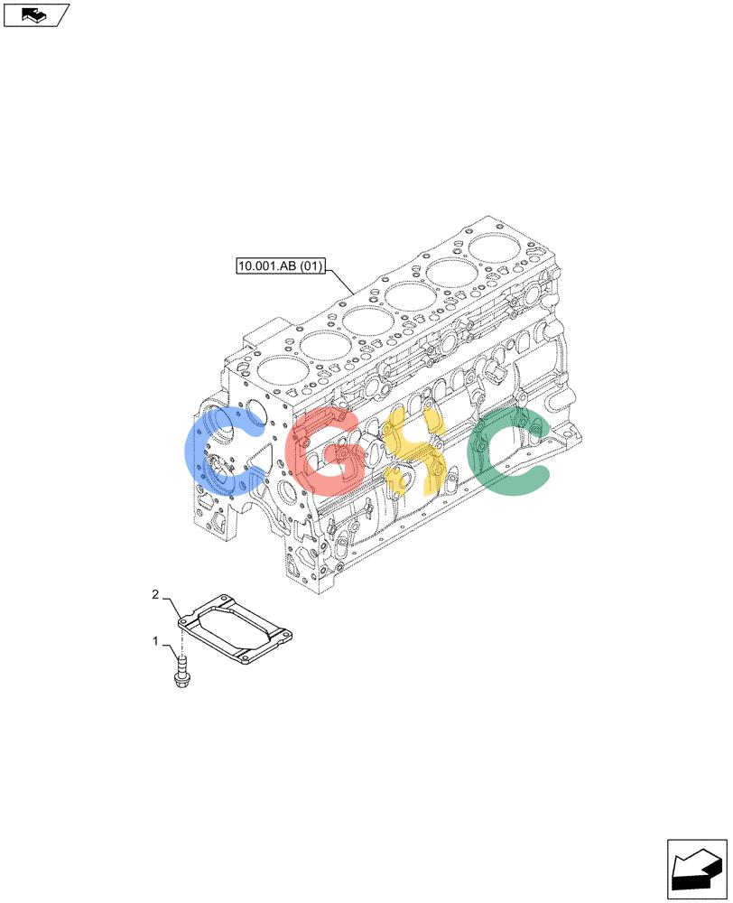 神钢零件查询(F4HFE6138 A002) - ENGINE - 5801448559 - 84312222 (1/10-) (10.001.AB[02]) - CRANKCASE Kobelco