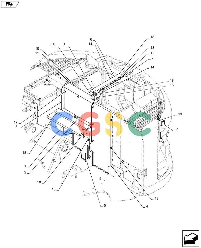 神钢零件查询(ED160 BLADE) - HYDRAULIC EXCAVATOR - ASN LH02-01501 (9/12-12/13) (90.105.BH[04]) - GUARD Kobelco
