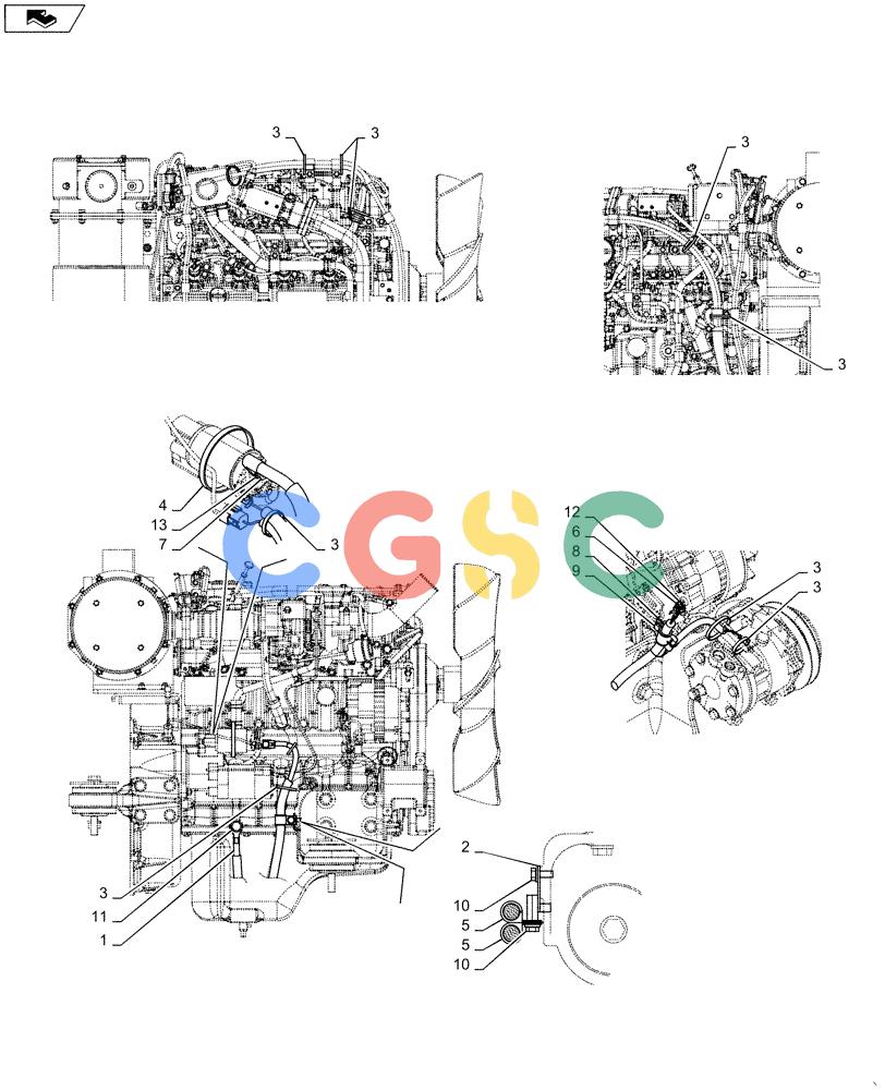 神钢零件查询(ED160 BLADE) - HYDRAULIC EXCAVATOR - ASN LH02-01501 (9/12-12/13) (55.100.DP[06]) - HARNESS, ASSY, UPPER Kobelco