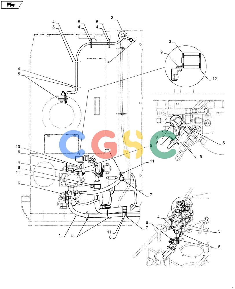 神钢零件查询(ED160 BLADE) - HYDRAULIC EXCAVATOR - ASN LH02-01501 (9/12-12/13) (55.100.DP[09]) - HARNESS, ASSY, UPPER Kobelco