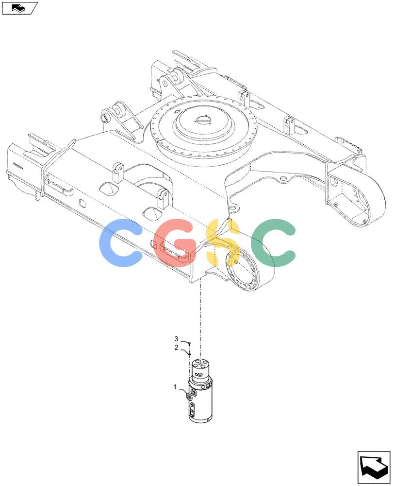 神钢零件查询(ED160 BLADE) - HYDRAULIC EXCAVATOR - ASN LH02-01501 (9/12-12/13) (35.354.AA[01]) - SWIVEL CONNECTION Kobelco