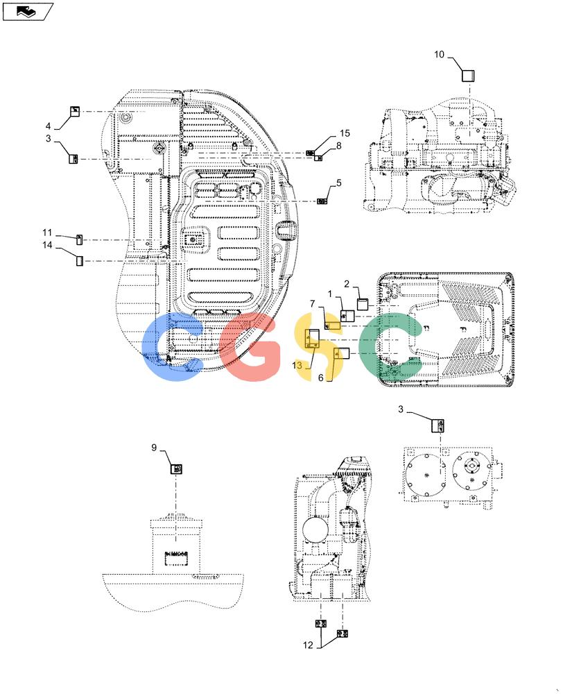 神钢零件查询(ED160 BLADE) - HYDRAULIC EXCAVATOR - ASN LH02-01501 (9/12-12/13) (90.108.AC[02]) - NAMEPLATE Kobelco