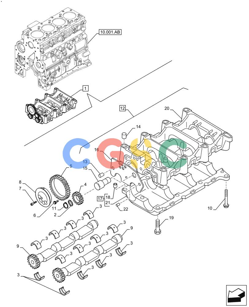 神钢零件查询(F4HFE413P A001) - ENGINE - 5801655811 - 47426272 (11/13-) (10.110.AC) - BALANCER Kobelco