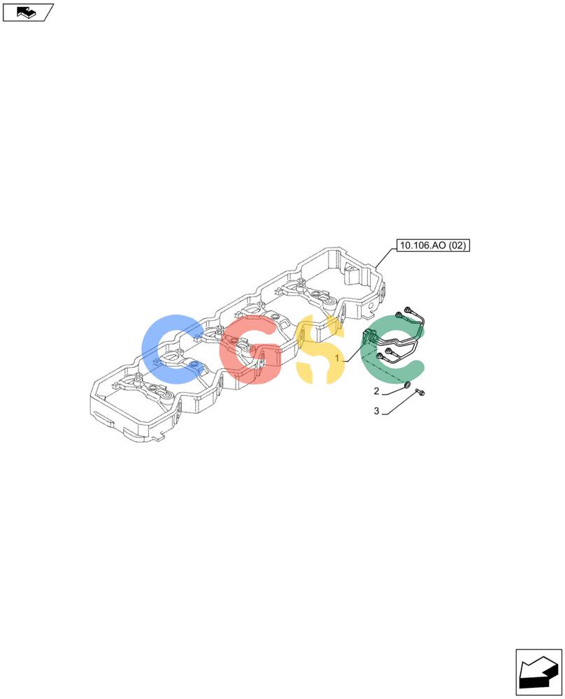 神钢零件查询(F4HFE613S B004) - ENGINE 5801751515 - 47538798 (8/13-) (55.010.AA) - WIRE HARNESS Kobelco