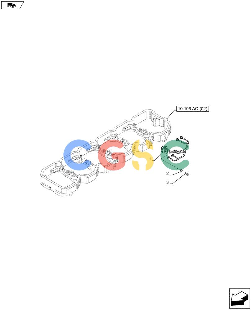 神钢零件查询(F4HFE613R B006) - ENGINE 5801751511 - 47538799 (8/13-) (55.010.AA) - WIRE HARNESS Kobelco