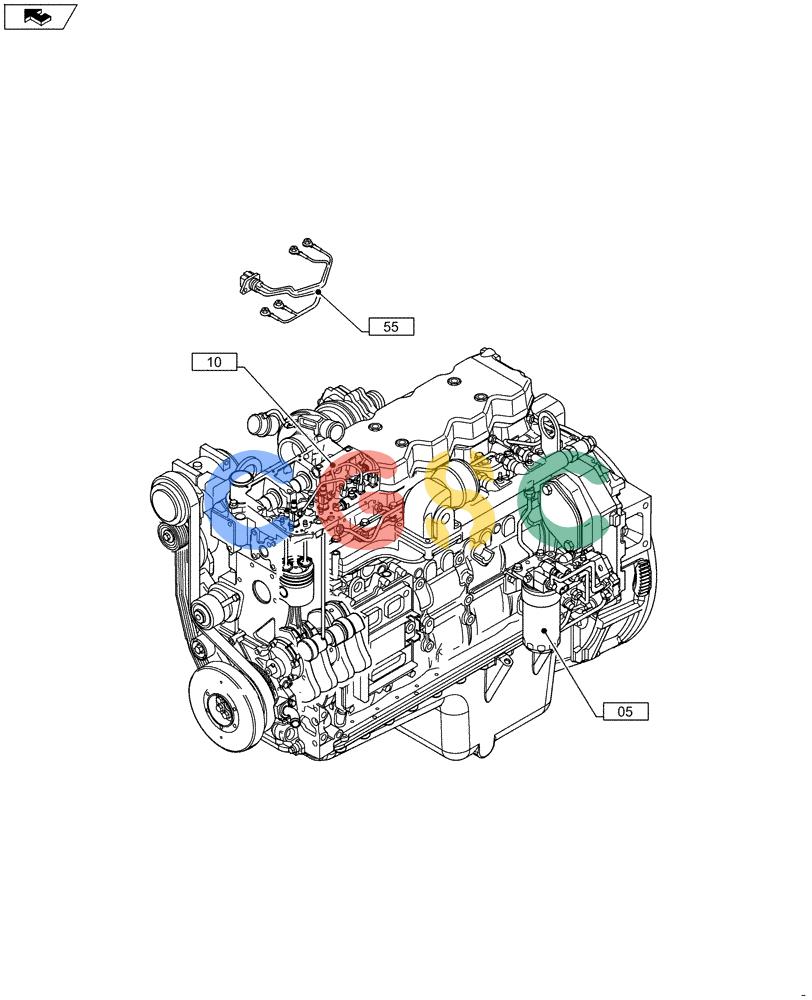 神钢零件查询(F4HFE613S B004) - ENGINE 5801751515 - 47538798 (8/13-) (00.000.00) - PICTORIAL INDEX - MAIN SECTIONS Kobelco
