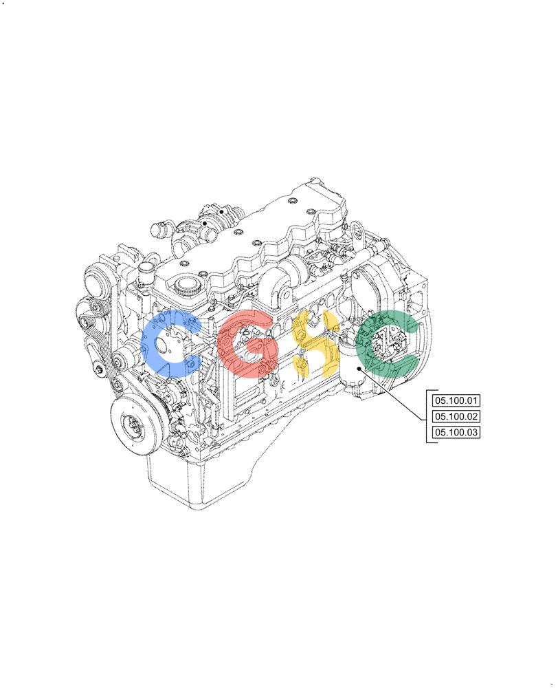 神钢零件查询(F4HFE613C B004) - ENGINE - 5801761363 - 47550882 (10/15-) (00.000.05) - PICTORIAL INDEX - MACHINE COMPLATION AND EQUIPMENT Kobelco