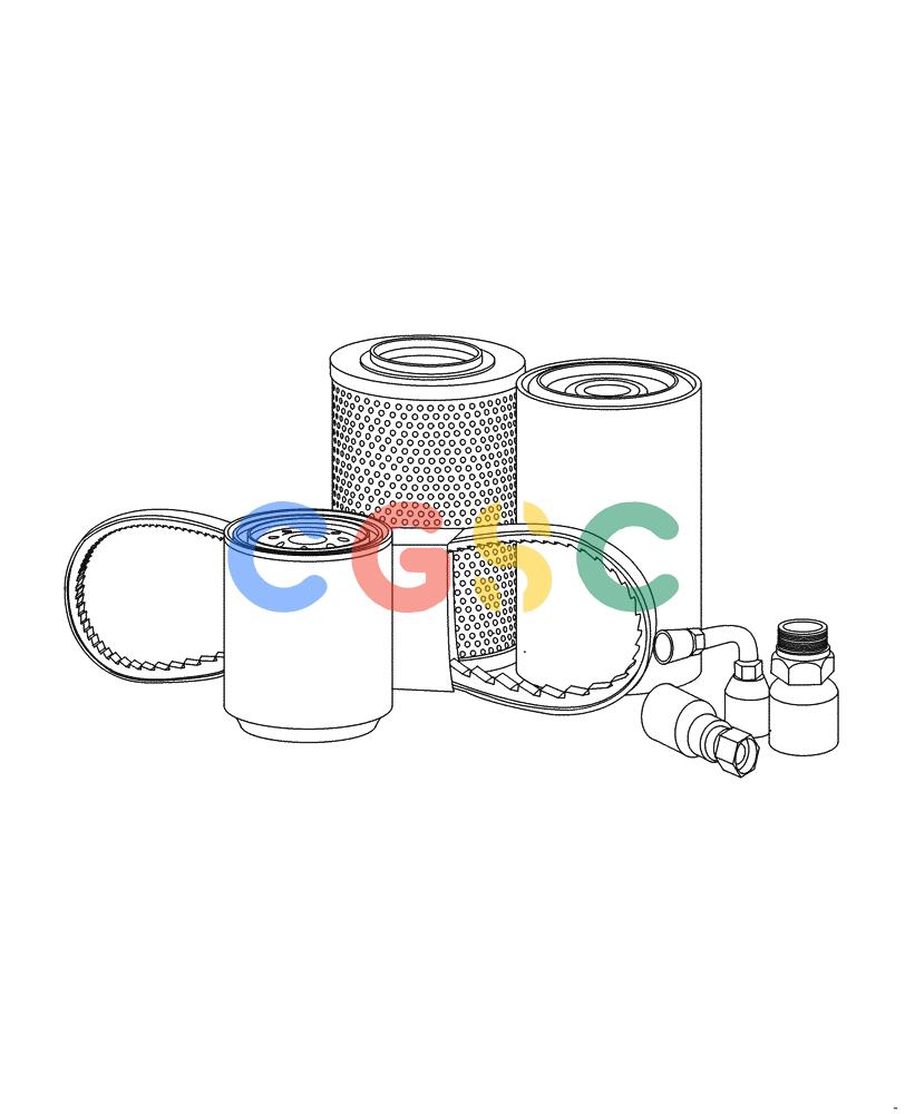 神钢零件查询(F4HFE613C B004) - ENGINE - 5801761363 - 47550882 (10/15-) (05.100.01) - INITIAL STOCKING LIST, LIST A Kobelco